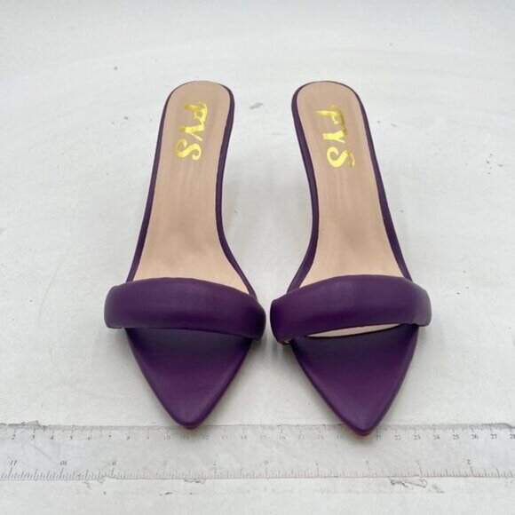 Purple Mules by - Picture 3 of 7